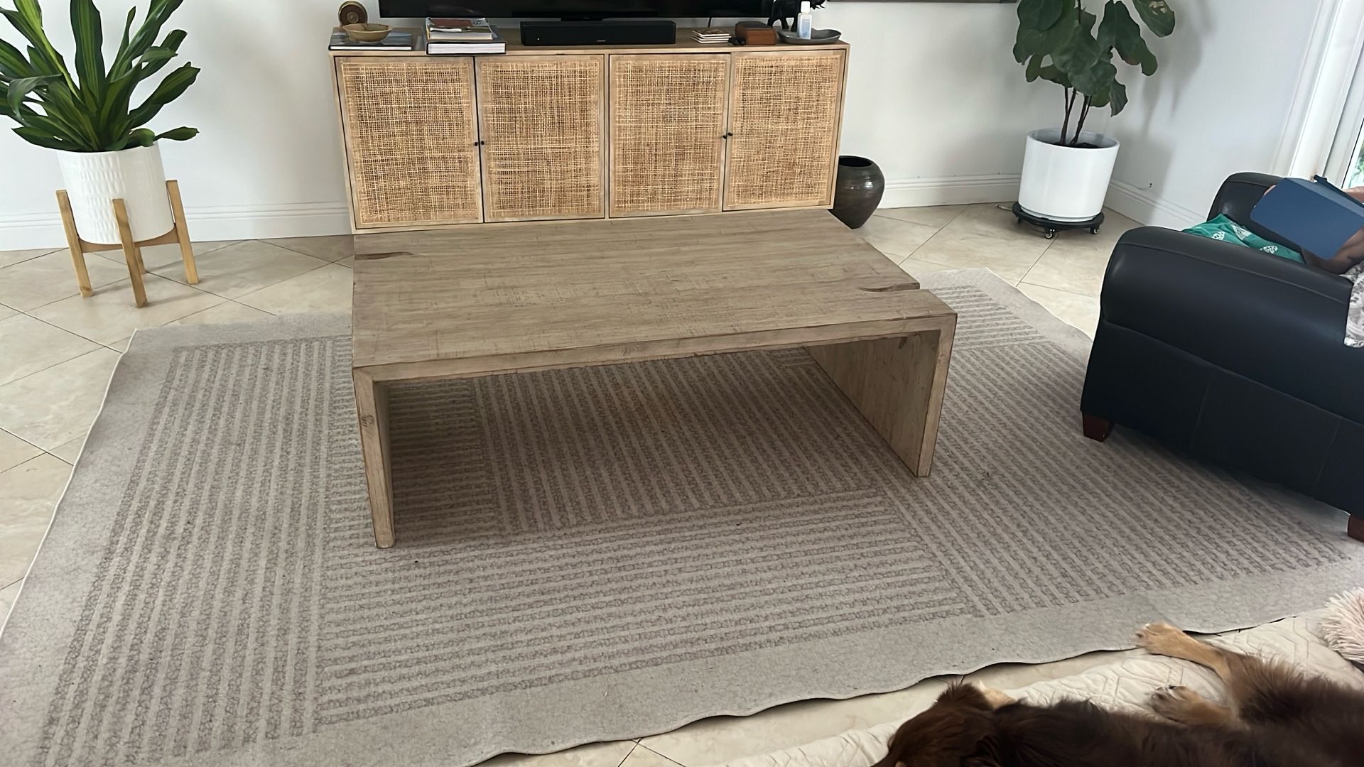 Rustic Coffee Table 32x54x18