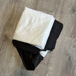 Black Queen Size Bedskirt