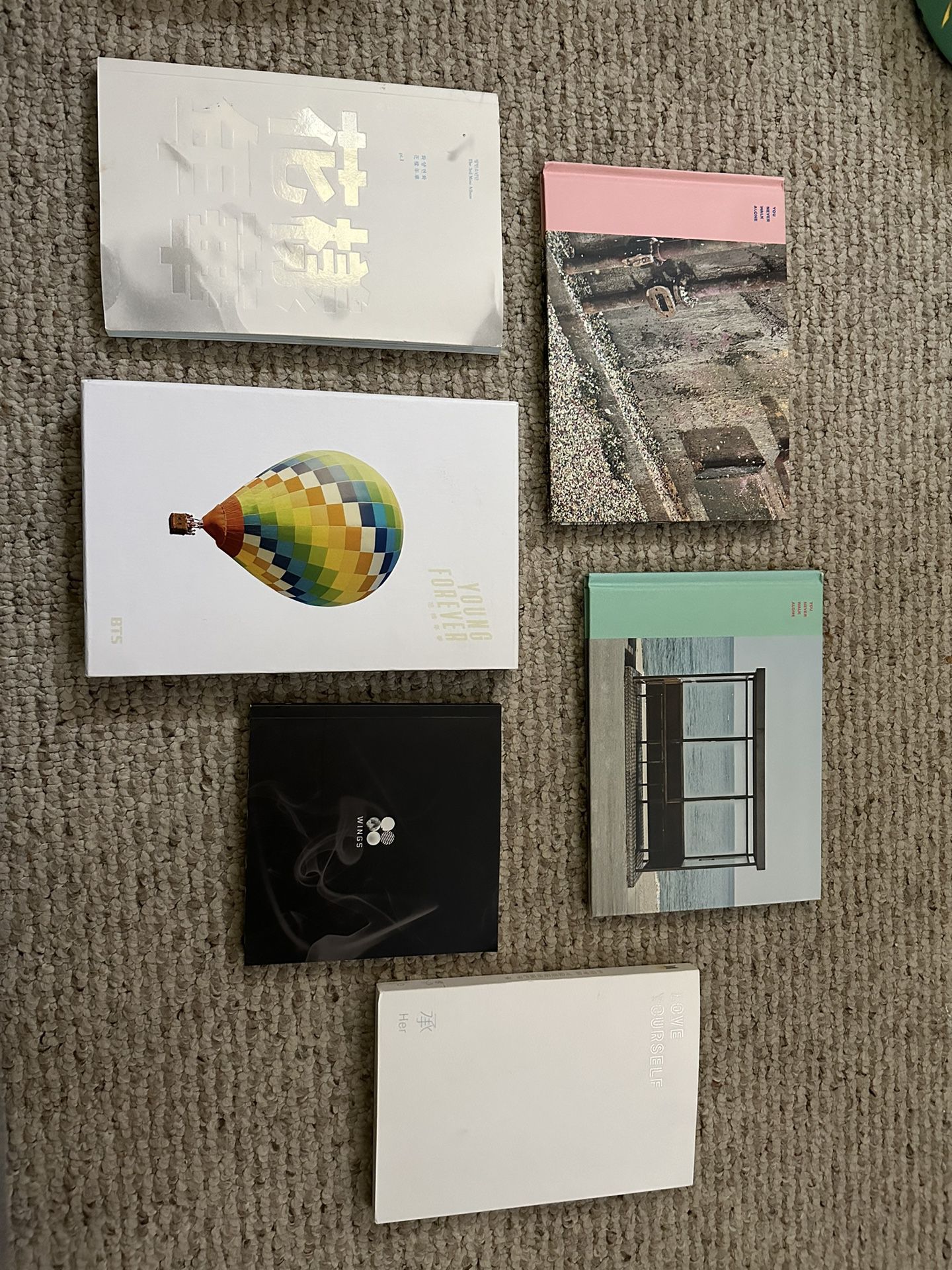 BTS CD /BOOKS/ PICTURES