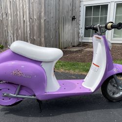 Razor pocket mod Miniature Kids Electric Ride On Retro Scooter