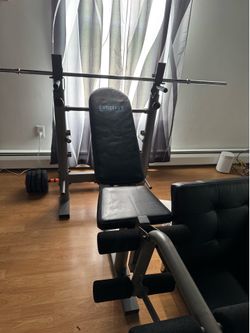 weight bench and home gym system