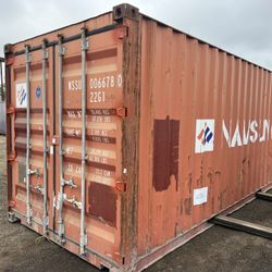 20 FOOT ST SHIPPING CONTAINER