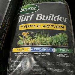 Scotts turf builder triple action
