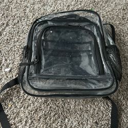 Clear Back Pack