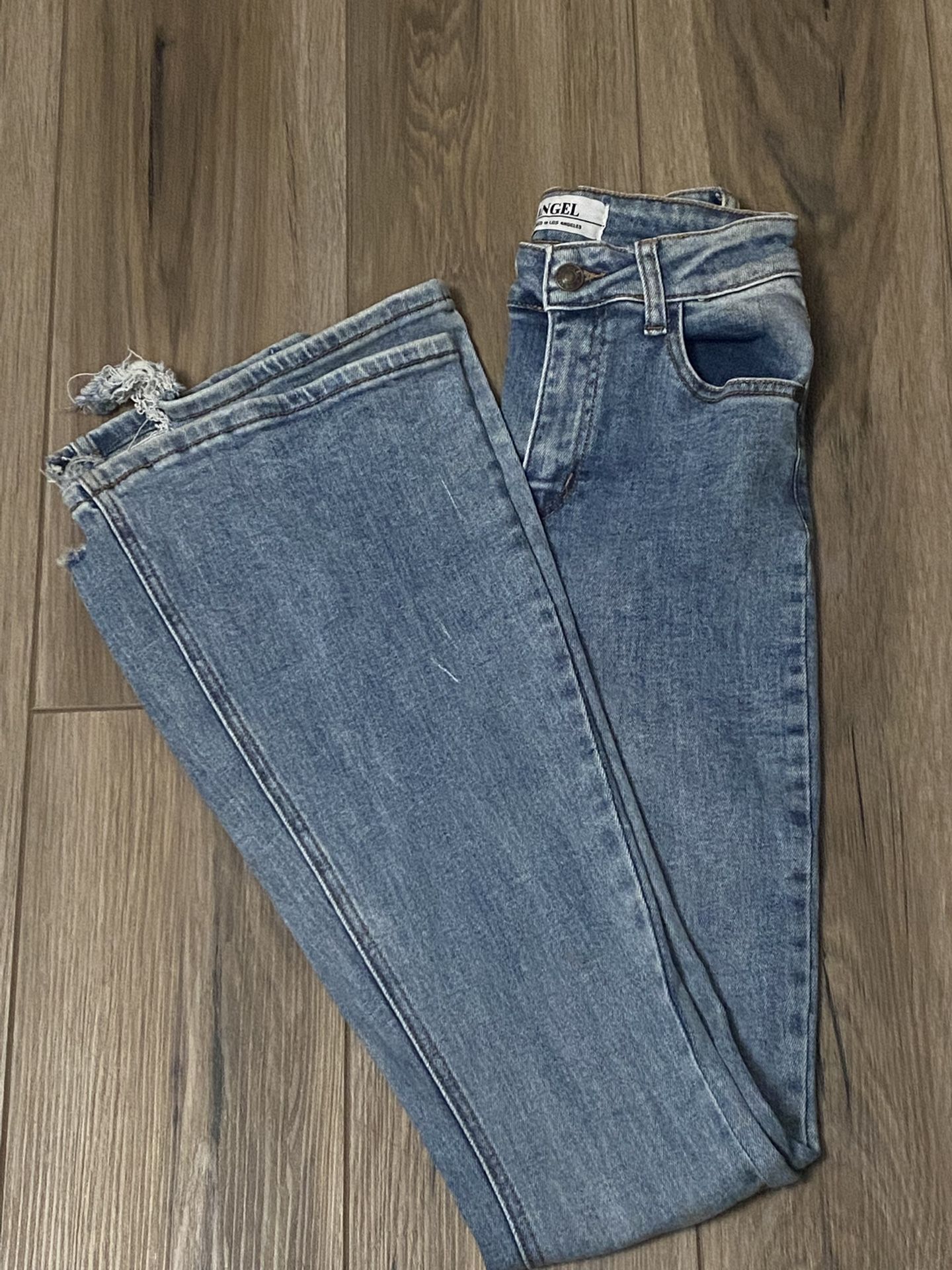 Women's High Waisted Flared Jeans