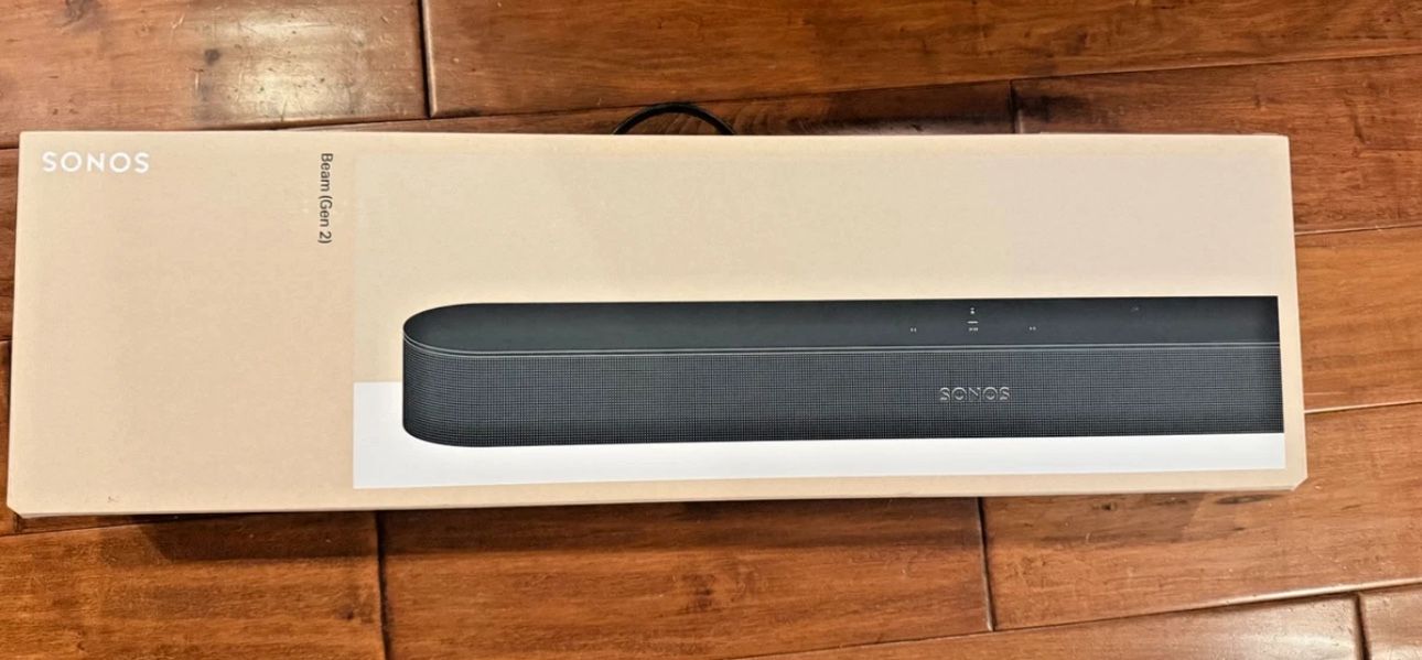 Sonos Beam Gen 2 - Black - Soundbar with Dolby Atmos