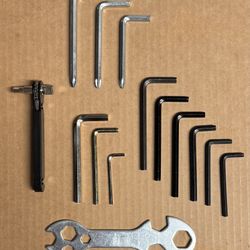 🔧🪛12 Hex / Allen Wrenches, Twist Wrench, Philips Screwdrivers (brand new)