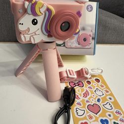 Kids Camera With Tripod