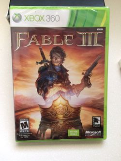 Fable 3 XBOX 360 Brand new in wrapper