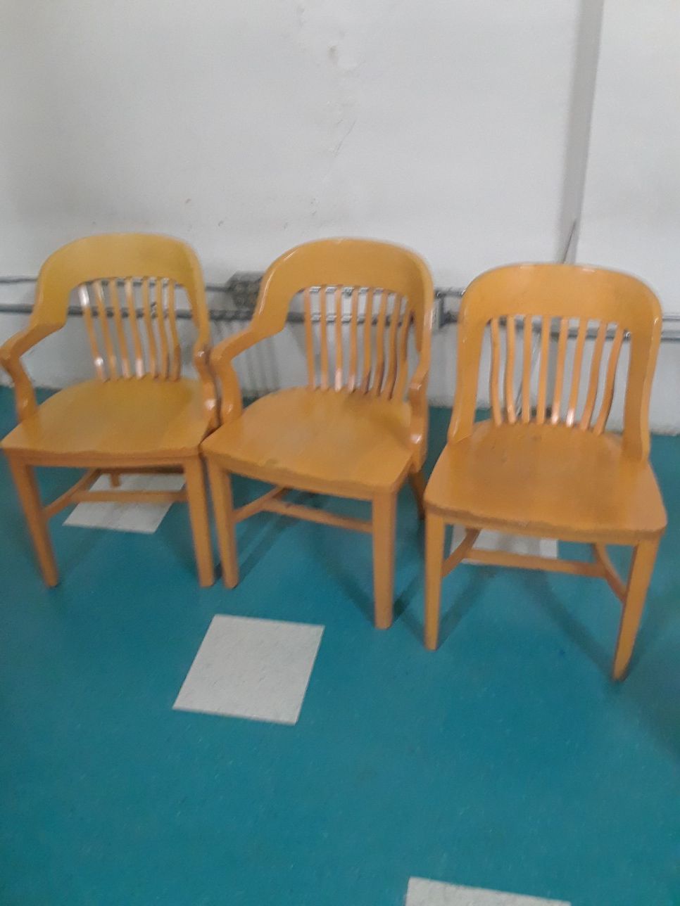 Sturdy oak antique collectible chairs