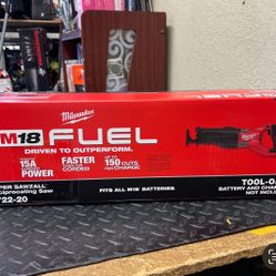 Milwaukee New SUPER SAW ZALL 18M Fuel Brushless 