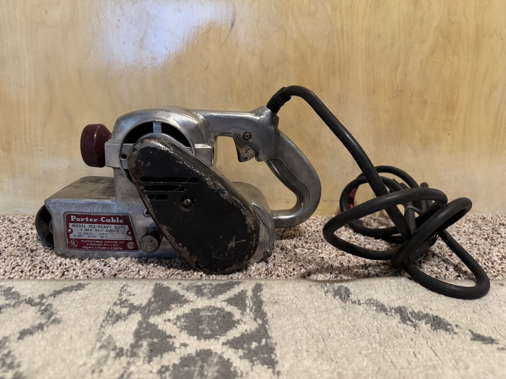 Porter Cable Belt Sander