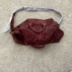 Leather Duffel Bag