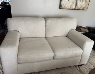 Sofa Set and Wood Table for Sale