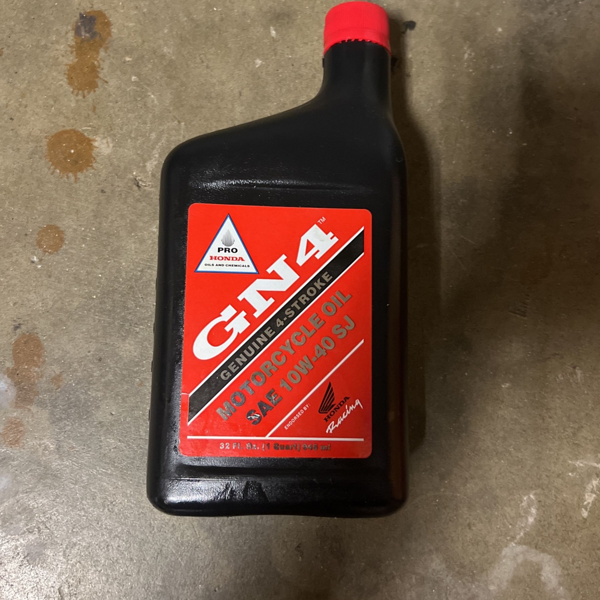 Honda Pro Honda GN4 Motor Oil - 10W40 - 1 Quart