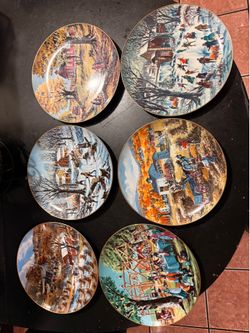 Antique plates