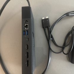 Dell Docking Station With Multiple Docks To Connect Monitors 