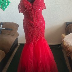 Red Gown 
