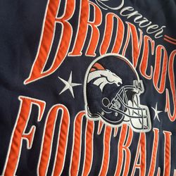 DENVER BRONCOS EMBROIDERED HOODIE
