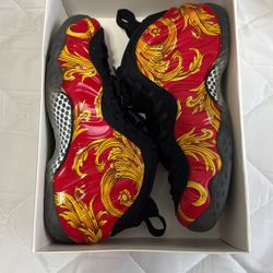 Nike x Supreme Foamposite One Red Size 10