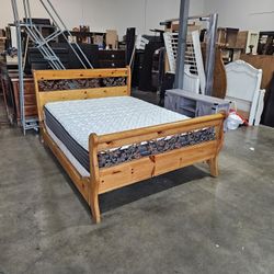Queen Bed And Mattress 