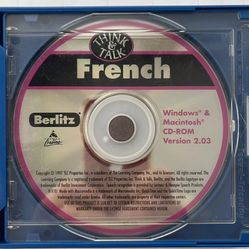 Berlitz Think and Talk French for Windows & Mac (CD-ROM) Version 2.03