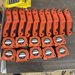 Crescent Tape Measure And Box Cutter 