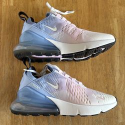 New Nike Air Max 270 Aluminum Sail Alabaster Shoes Women’s 6 6.5, Youth 4.5y 5y