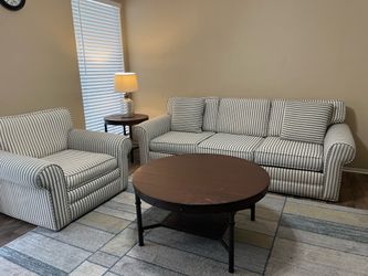 Living room set (sofa and chair only)