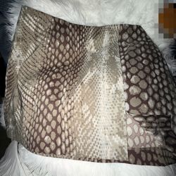 Express Mini Skirt With Slit