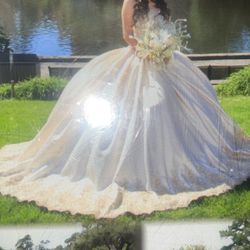 Quinceañera Dress Pearl