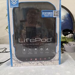 Vaultek Safe LifePod Weatherproof Lockbox Model XLP10-BK Black  SEALED