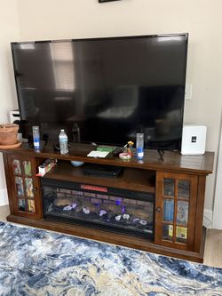 6ft Fireplace Media Console