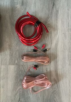 Car amp wiring and auto cable