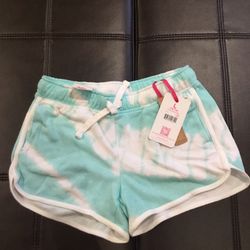 Justice Girls Tye Dye Shorts New With Tags 12/14
