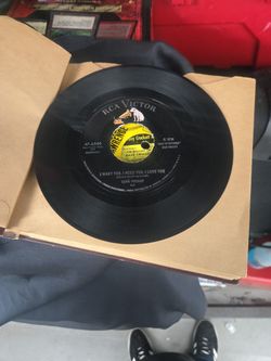 Vintage Vinyl Records In Original Covers 