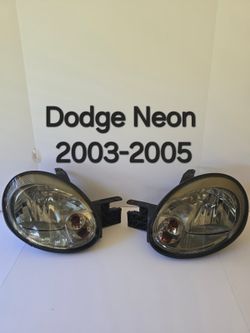 Dodge Neon 2003-2005 Headlights