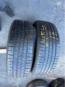 Set of 2 nice Good year Reliant all season 245/60/18 ( We install & balance)