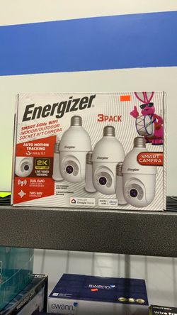 Energizer Smart WiFi Socket Camera 3-Pack