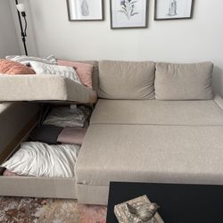 ✨ IKEA Friheten Sleeper Sofa with Storage – Great Condition! ✨