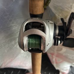 Curado Rod With Quantum Bait caster