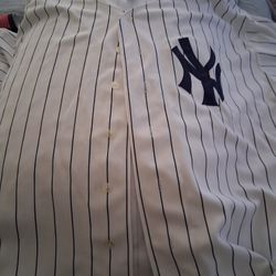 Yankees Mlb Jersey Yankees Pinstripes RUSELL XL