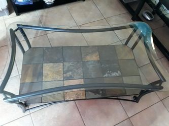 Coffee table and end tables