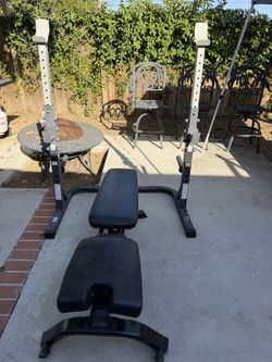 Workout Bench Squat Rack