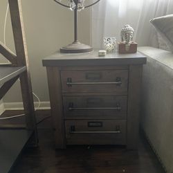 Restoration Hardware End Table 