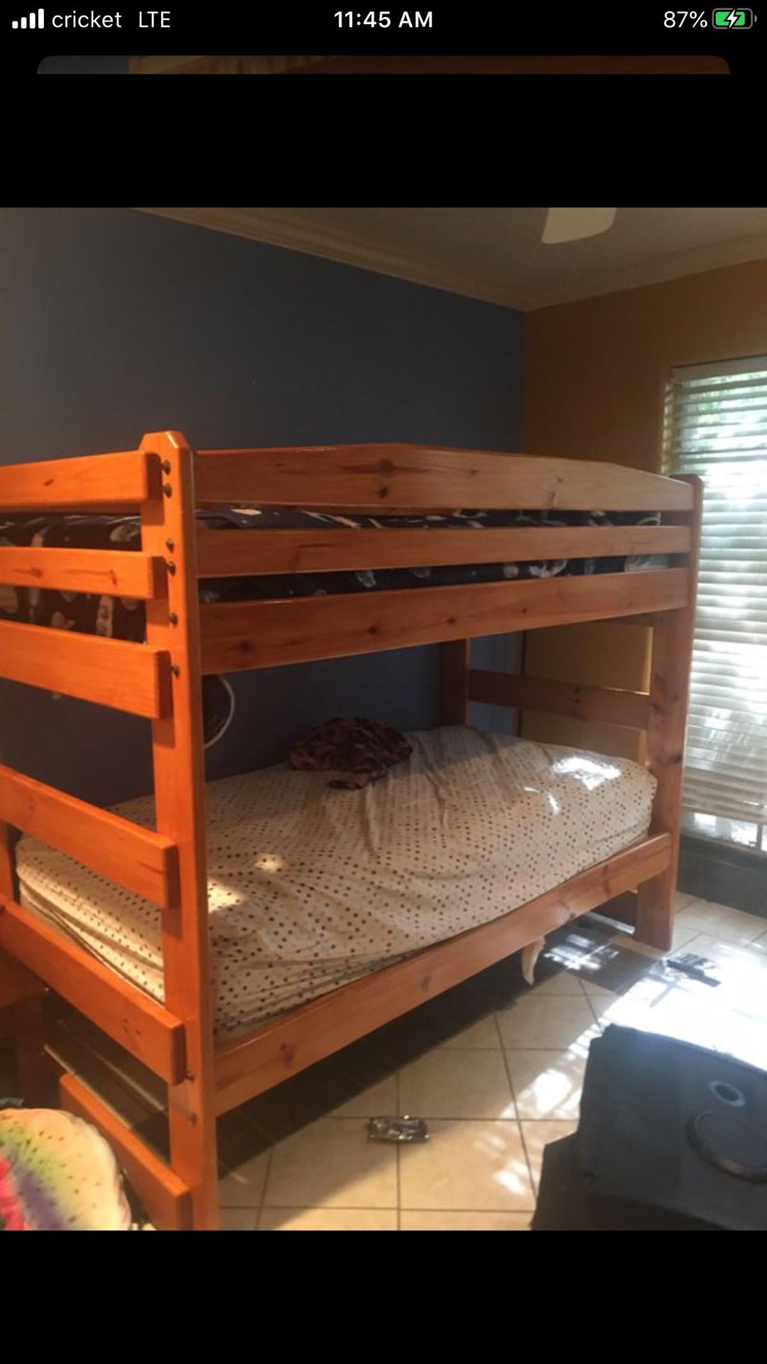 Oak bunk beds