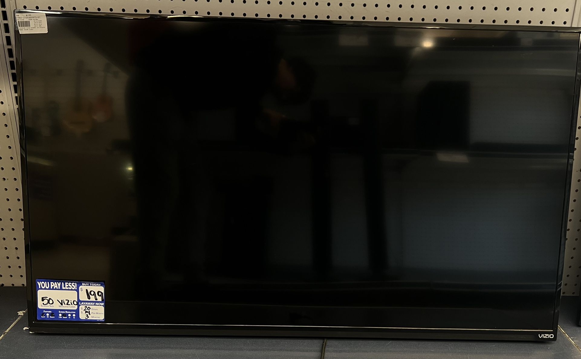 vizio 50” tv