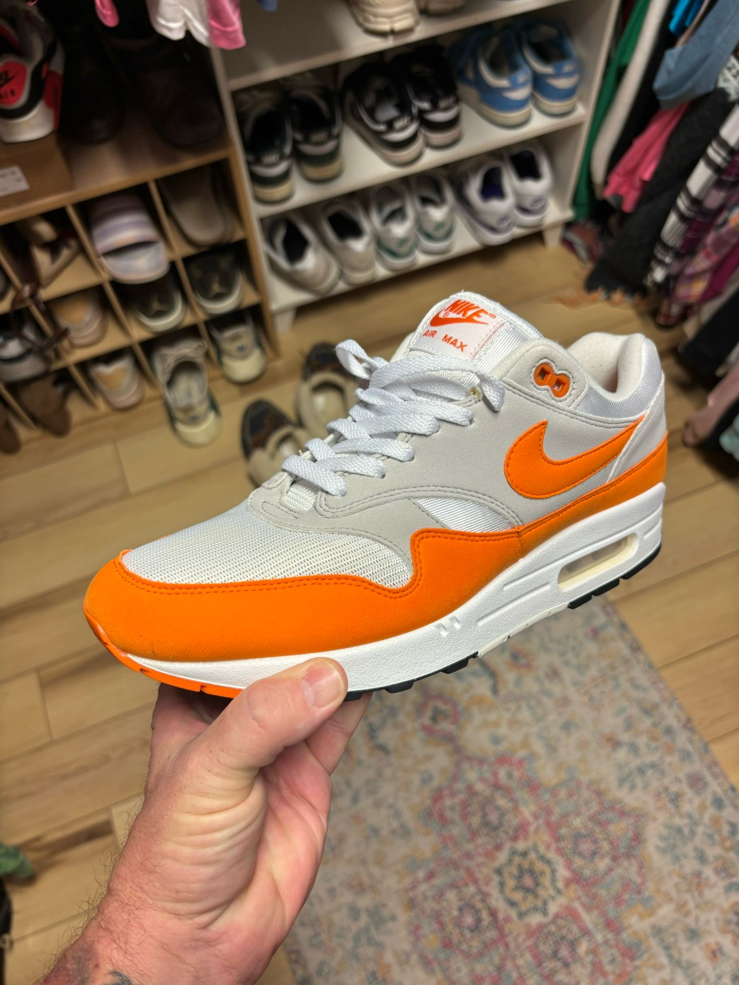 Nike AirMax 1 Anniversary Orange