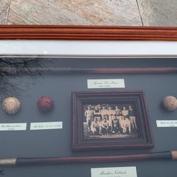 Vintage golf shadowbox