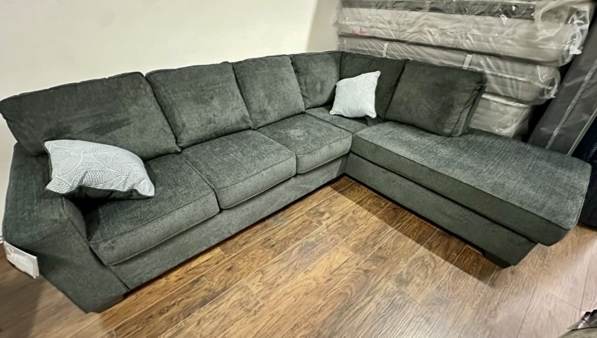 Grey Sectional - NEW!